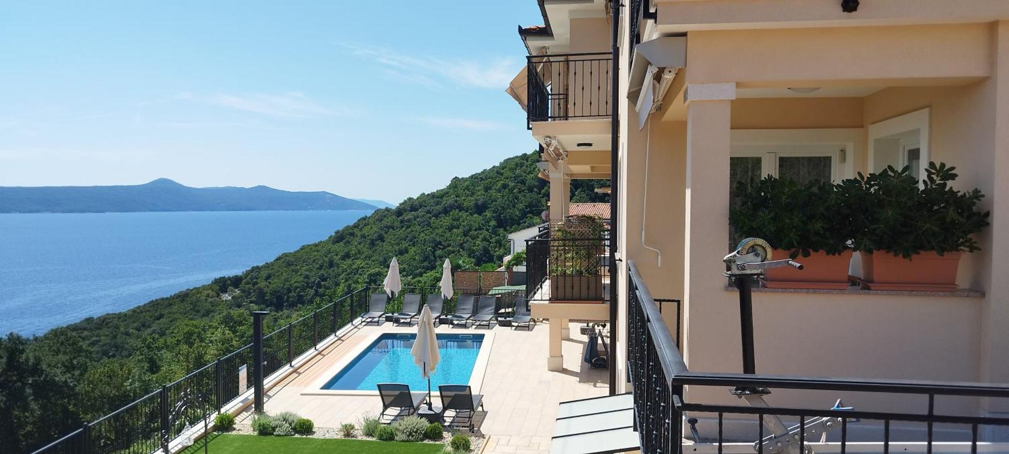 Apartments Villa Elma Moscenicka Draga Exterior foto